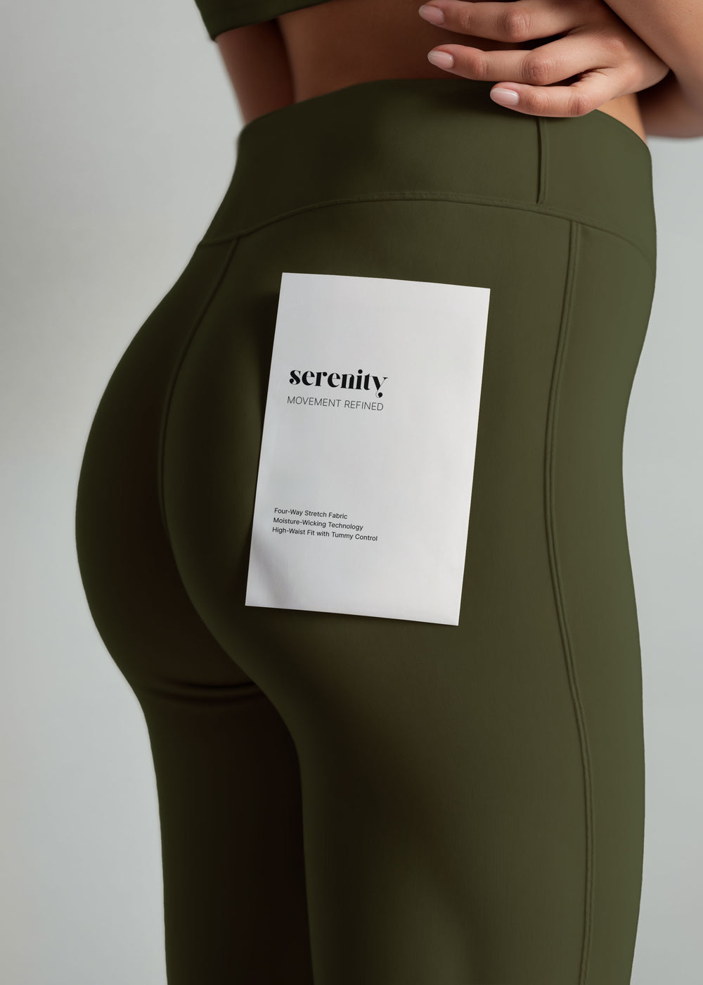 InSync Active Run Leggings - Olive
